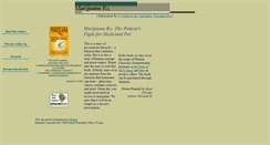 Desktop Screenshot of marijuana-as-medicine.org